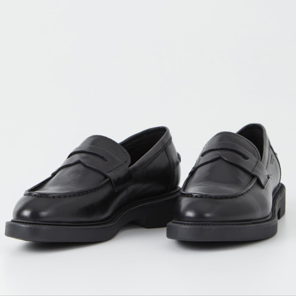 Vagabond Black Alex Loafers Size 41
